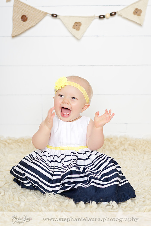 9 month old girl photographer