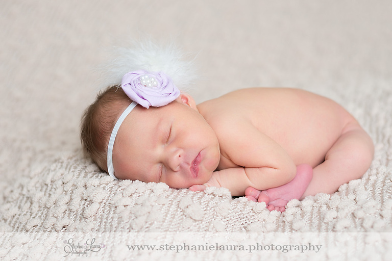 sleeping newborn girl cranberry township