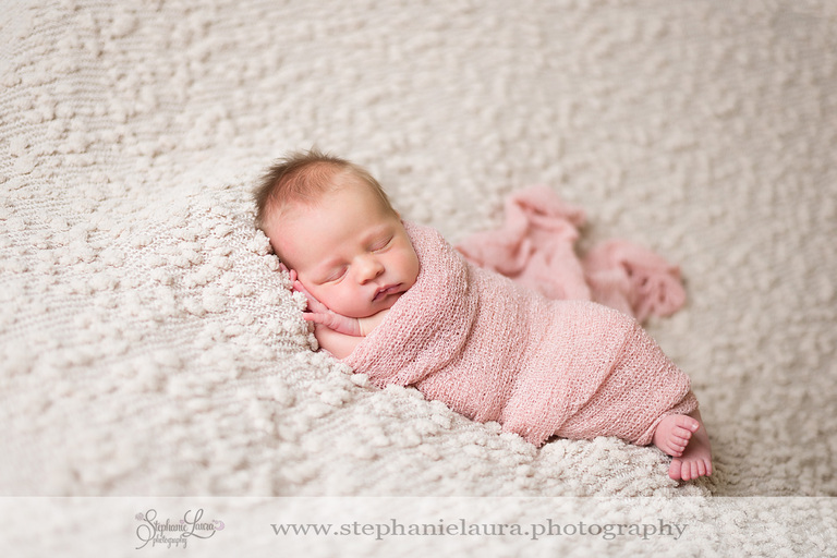 sleeping newborn girl cranberry township