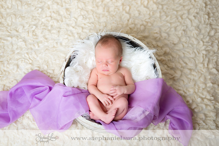 sleeping newborn girl cranberry township
