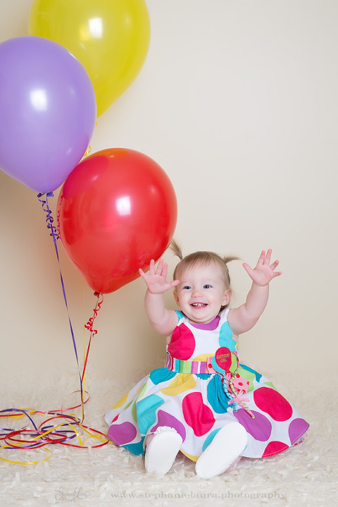 balloons first birthday photography pittsburgh