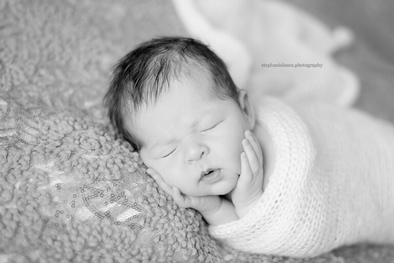 sleeping newborn photography