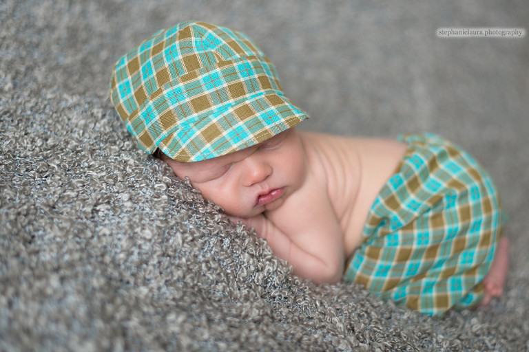 newborn boy hat an d pants