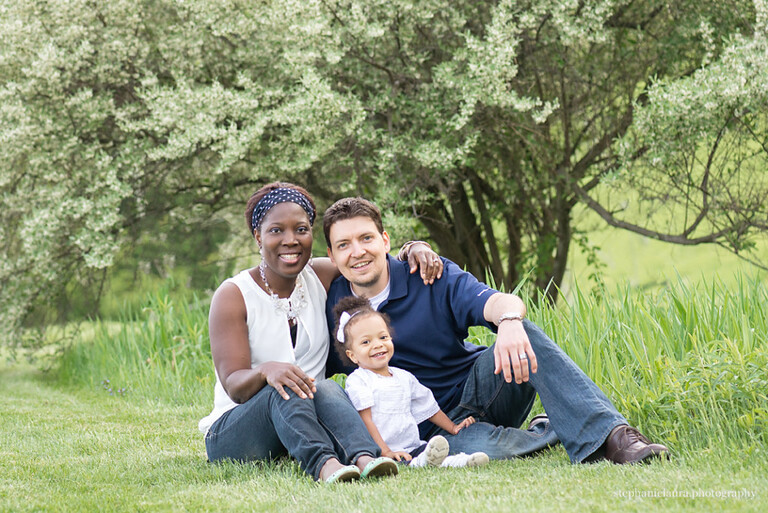 spring outdoor family photography