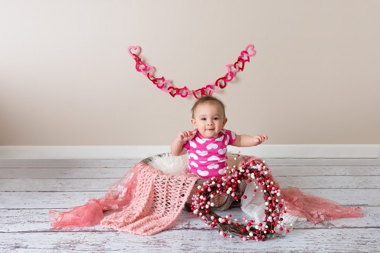 six month valentine's day photography