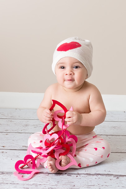 six month valentine's day photography