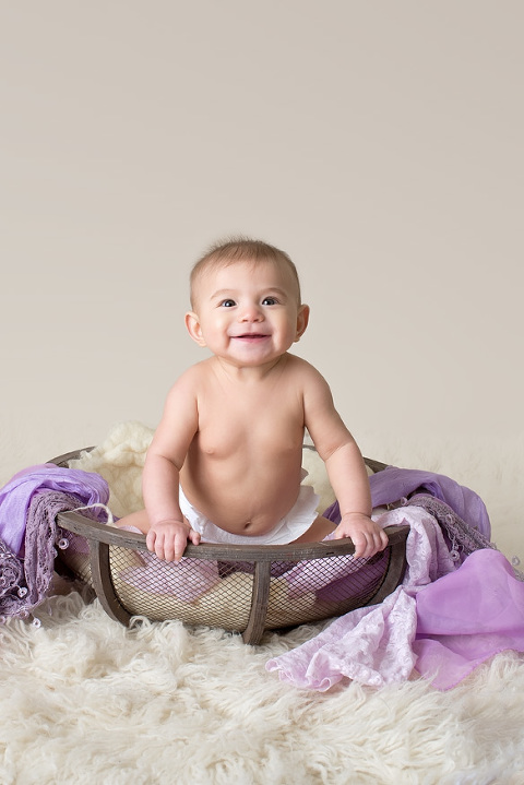 cranberry township six month old photography