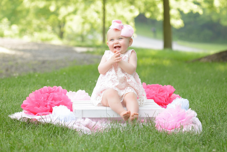 seven fields first birthday photographer