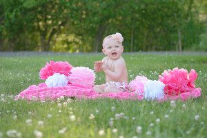 seven fields first birthday photographer